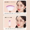PAVIKE Fan-shaped Makeup Brush, Nail Dust, Highlight Brush, 6 Pieces,