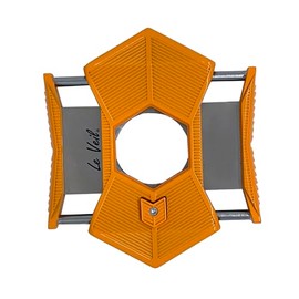 Le Veil A1 Cutter Guillotine Style Spring-Loaded Straight Cut Blade (Orange)
