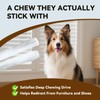 Tkacmoy Rawhide Rolls for Dogs, Long Lasting Beef Hide Chews-