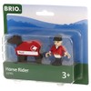 BRIO 33793 - Pferd mit Reiter, Bauernhof Tiere
