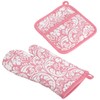 DII 100% Cotton, Machine Washable, Everyday Kitchen Basic, Damask Printed