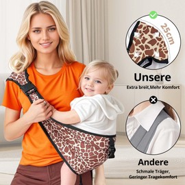 JOYNCLEON Ergonomic Baby Sling for Newborn to Toddler (0-36 Months) Toddler Carrier for Boys and Girls, Essential Safety, ASTM Certified, M Position & Hip Health
