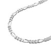 Bracelet Thin Figaro Chain Silver 925-19cm