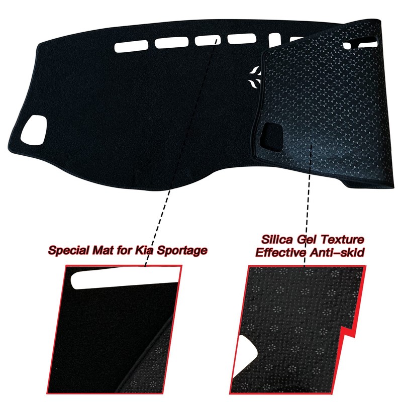 KEEGTBOX - Funda de salpicadero para consola central personalizada compatible