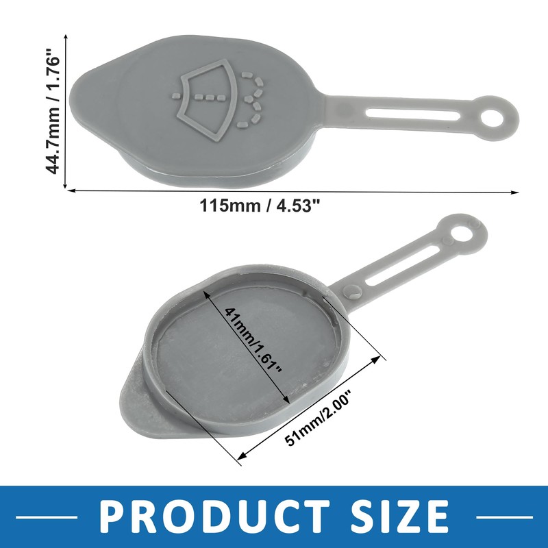 A ABSOPRO Windshield Wiper Washer Fluid Reservoir Tank Bottle Cap