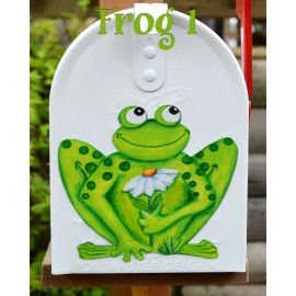 Jillions of Things Mailbox Magnet (Partial Cover) Frogs Assorted Styles Summer Mail Box Car Decor - Frog 1