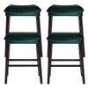Bifaunvogel Bar Stool Cover Rectangle Set of 4 Velvet Stretch