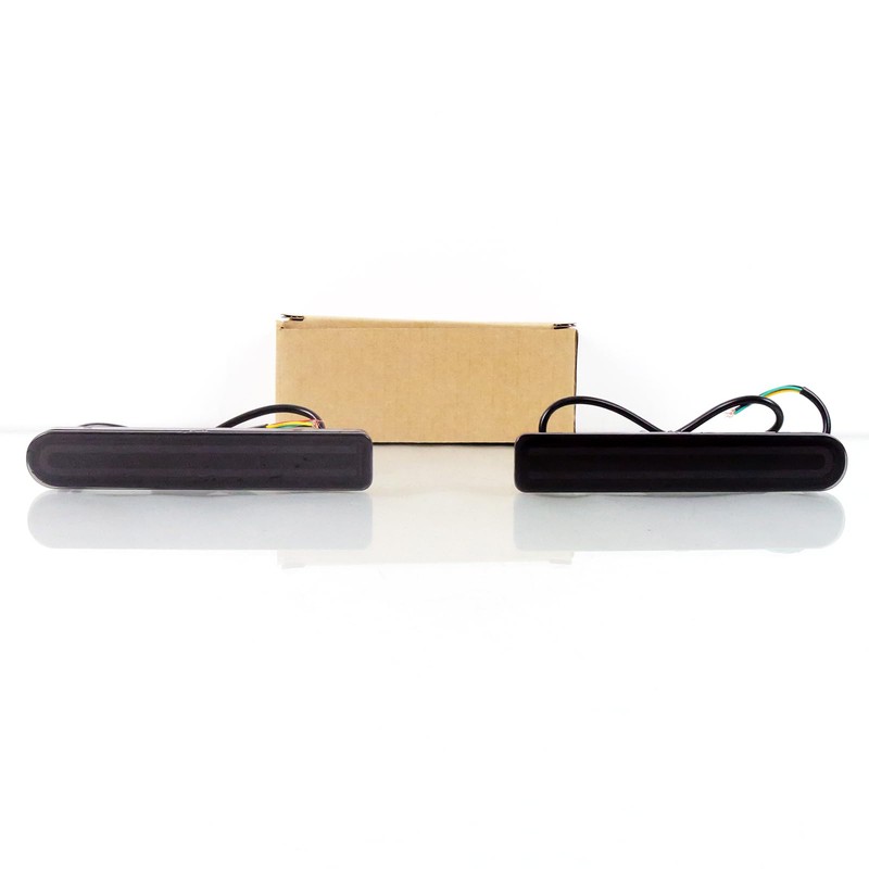 ECAHAYAKU LED Rear Bumper Reflector Light Compatible with Toyota FJ