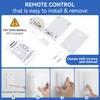 Hohean Wireless Light Switch and Receiver Kit, No in Wall