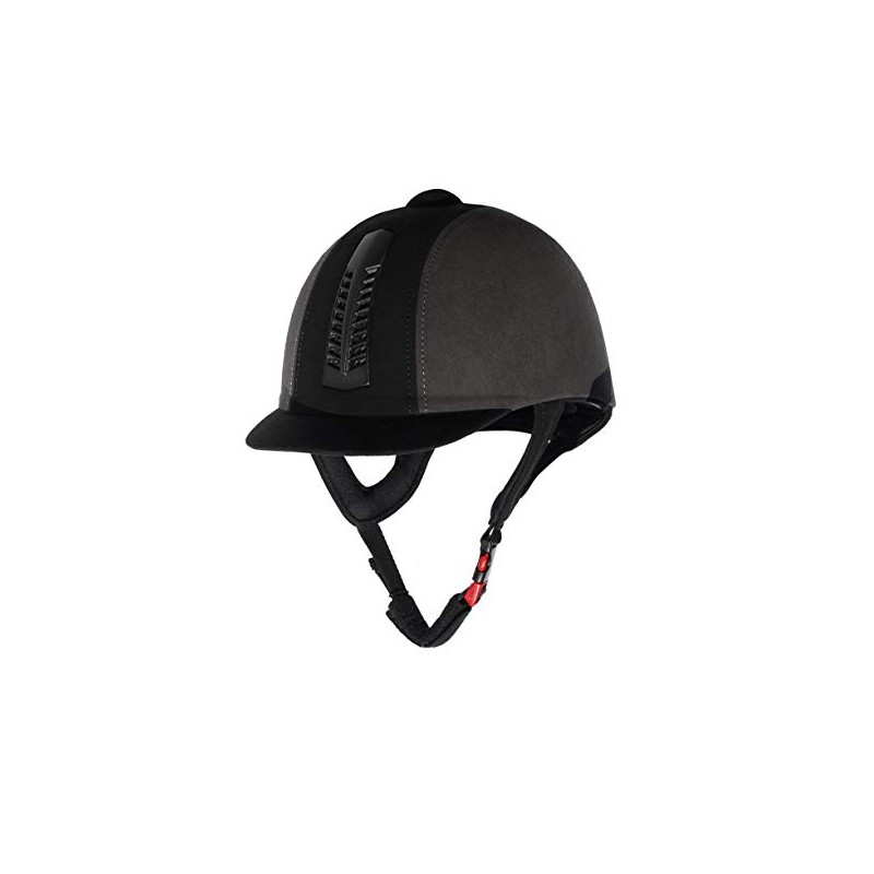 Rhinegold 0 Rhinegold Pro Hat-7-black/Grey Riding Hat, Black/Grey, 7 UK