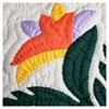 Hawaiian quilt Cushion Cover ba-doobuparadaisusutoretia, gokurakutyouka Pattern 48x48 cm