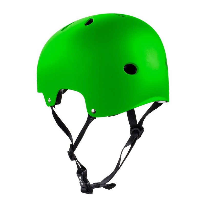 SFR Essentials Childs Helmet - Matt Fluo Green Kids Small/Medium