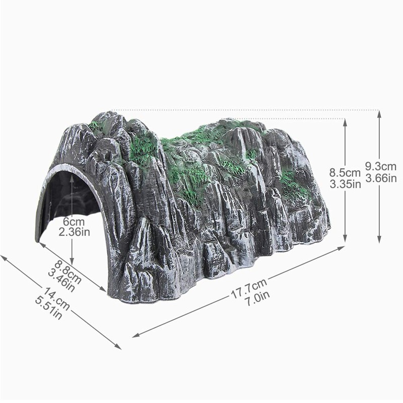 Model Cave Tunnel Model Train Rail, 1/150, Railway Model, Building