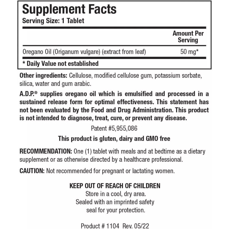 Biotics *2pack* Biotics Research - ADP (120tabs)