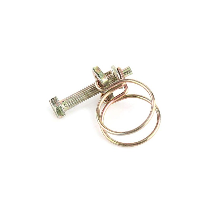 10pcs Double Wire Hose Clips Adjustable Double Wire Water Hose