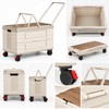 Heavy Duty Folding Storage Cart for Home & Outdoor Use