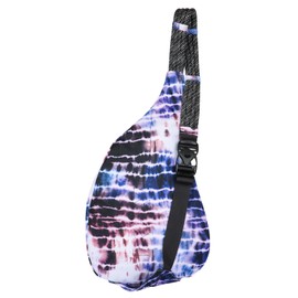 KAVU Original Rope Sling Bag with Adjustable Rope Shoulder Strap - Drift Tide