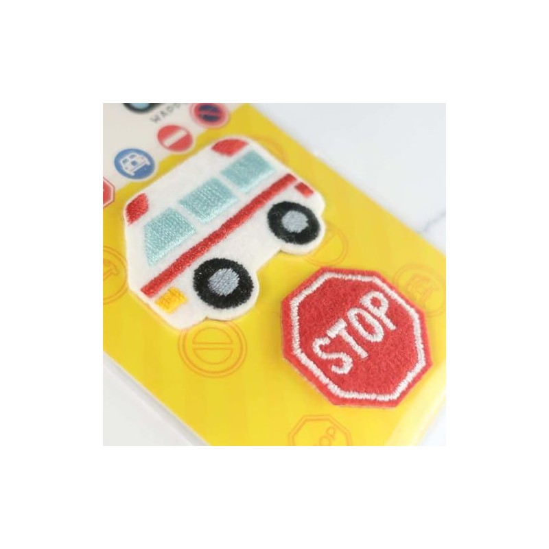 Pioneer RG380-25070 Patch Ambulance & Road Traffic Signs "STOP" 2