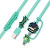 GENSHIN IMPACT Natlan Multicolor Pixel Series Soft Rubber Data Cable