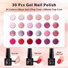 MTSSII Gel Nail Polish Set,UV/LED Soak Off,Gel Nail Kit Art