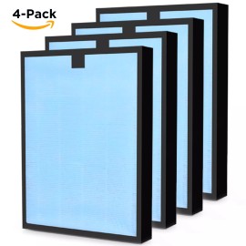 Membrane Solutions 4 Pack Original Replacement Filter for SimPure HP8 Medical True H13 HEPA
