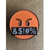 Angry Cussing Face Emoji Lapel Pin!