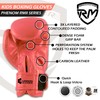 RingMaster Sports Kids Boxing Gloves Carbon Leather Training Sparring Punch