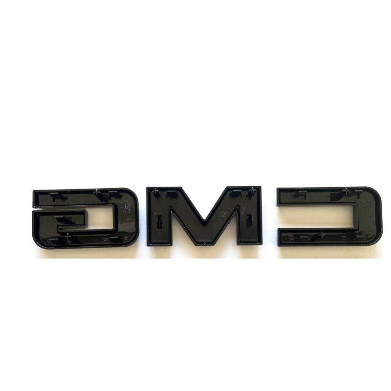 Genuine GM 2019-2023 GMC Sierra 1500 Front BLACK GMC Emblems