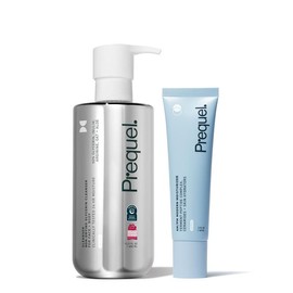 THE GLEANSE + MOISTURIZE BUNDLE - Gleanser Non-Drying Glycerin Cleanser + Either Half & Half Fluid Moisturizer Or AM/PM Modern Moisturizer:_Half & Half