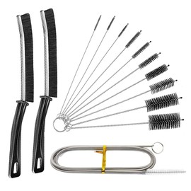 Crevice Cleaning Brushes Set Gap Cleaner Brush, Pipe Cleaning Brush Long Pipe Cleaners for Refrigerator, Multifunctional Cleaning Brush Tools for Kitchen Bathroom Home Cleaning Brushes Kits