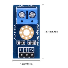 4 x 25 V Sensoren zur Erkennung der Spannung, Modul für
