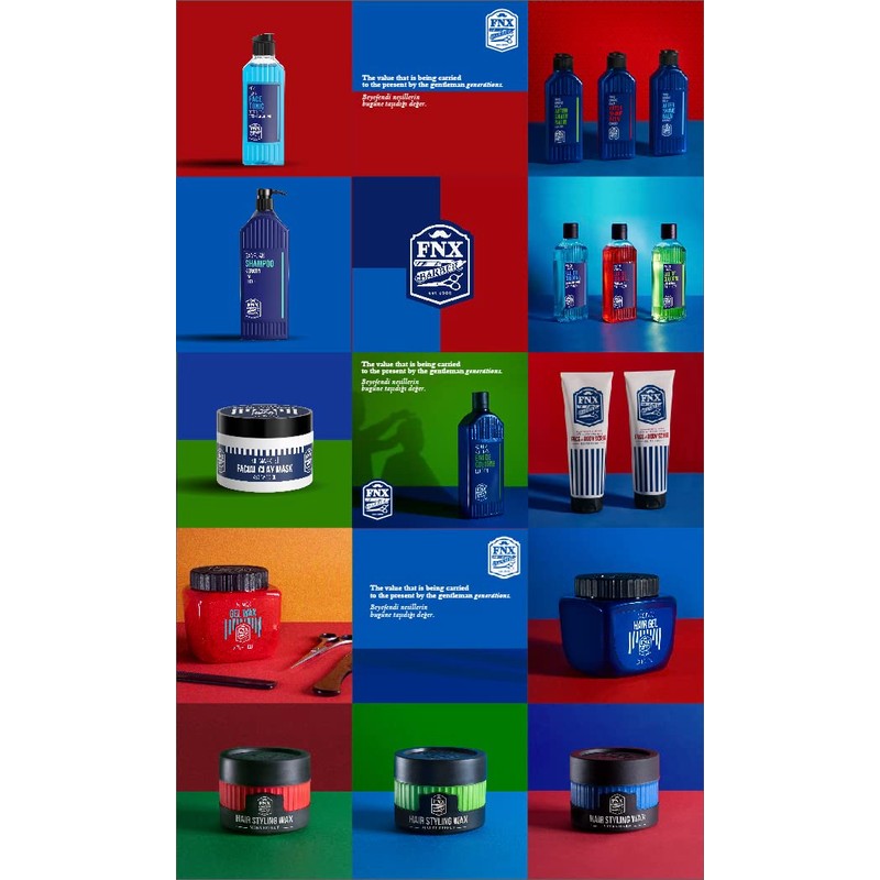 FNX BARBER Ultra Hold Hair Wax Mastic 150 ML