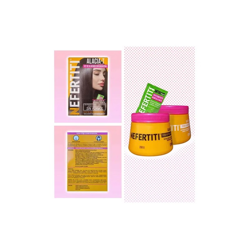 Keratina Alaciado Permanente Cabello Liso Formol