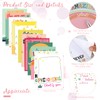 Geyee 24 Pcs Sarcastic Notepads with Sayings Pens Funny Sticky