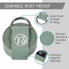 Yoga Studio Yoga Strap, 2.5m (8.2ft) Extra Long Durable Organic
