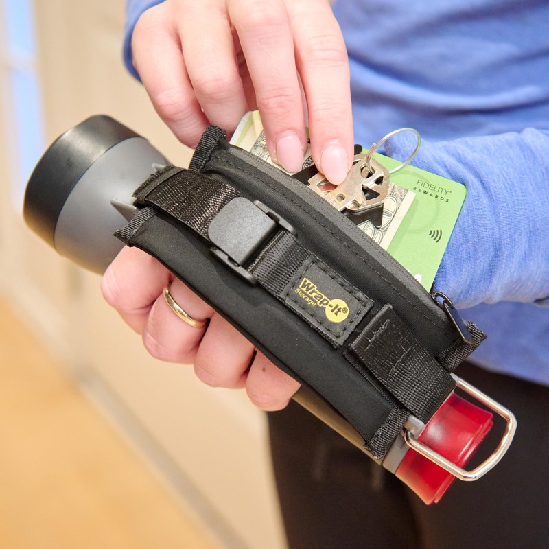 Wrap-It Storage Firefly Flashlight Ruby Red - Battery Powered Flashlight