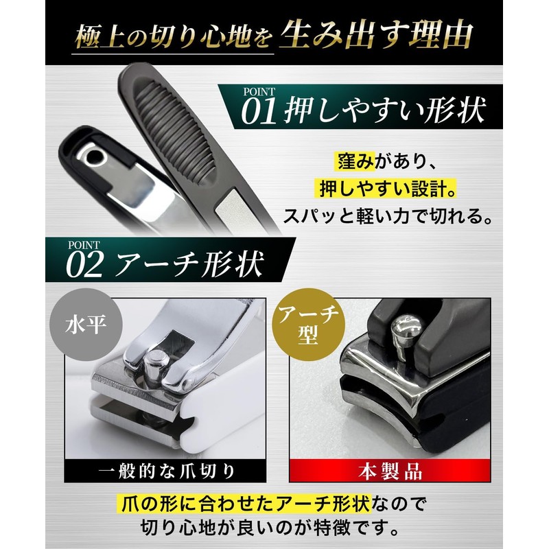 Lucup Premium Nail Clipper – Japanese-Quality, Ultra-Sharp Blades with 15-Year