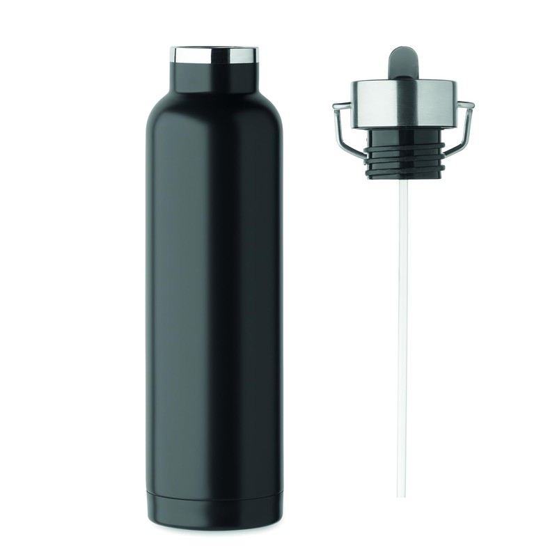 PromotionGift - Double wall bottle 660 ml - Black