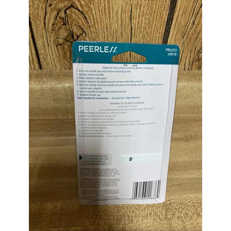 Peerless Universal Faucet Kitchen Knobs New