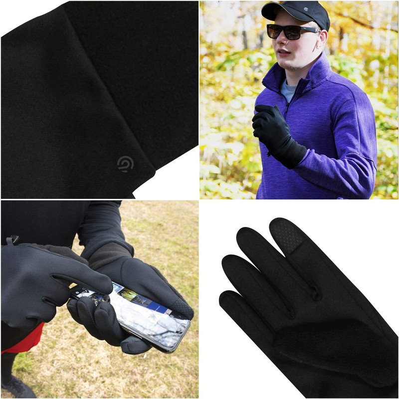 C9 Champion Mens Lightweight Touchscreen Outdoor Sport Running Gloves