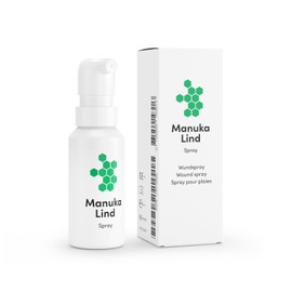ManukaLind ManukaLind Wundheilspray 30ml - Nat??rlich wirksam mit Manuka-Honig MGO 514+ - F??r alle Wundheilungsphasen - Ideal f??r Reiseapotheke & Notfallset