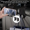 Gyinere Headrest Hooks for Car,2 Pack Car Seat Back Organizer