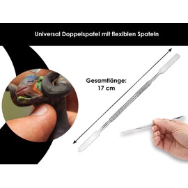 Doppel-Spatel - Zementspatel - Salbenspatel Doppelinstrument
