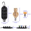 PWACCS Pressure Washer Pivoting Coupler Kit, 240 Degree Rotation, Pressure