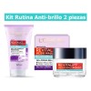 Kit Rutina Anti-brillo L'oréal Paris Gel De Limpieza Y Crema