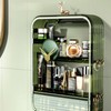 Makeup supplies organizer vanity table green stand shelf 53cm / 메이크업용품 정리대 화장대 그린 스탠드선반 53cm