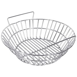 Stainless Steel Ash Basket for Large Big Green Egg Grill, Kamado Joe Classic, Pit Boss, Louisiana Grills,Primo Kamado Grill, and Large Grill Dome