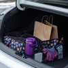 GreaterGood Collapsible Paw Print Car Trunk Organizer with 6 Pockets