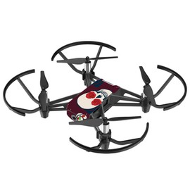 MightySkins Skin Compatible With DJI Ryze Tello Drone - Skulls N Roses | Protective, Durable, and Unique Vinyl Decal wrap cover | Easy To Apply, Remove, and Change Styles | Made in the USA