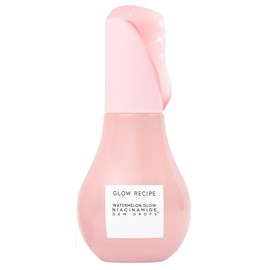 Glow Recipe Gotas de Rocío de Niacinamida de Sandía - Suero Facial Hidratante Iluminador y Rellenador, Prebase de Maquillaje + Iluminador Líquido con Ácido Hialurónico - Cuidado de la Piel Coreano